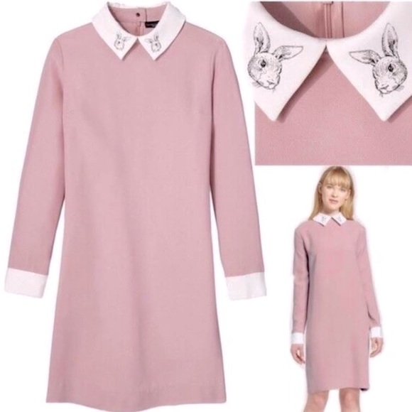 “2” VICTORIA BECKHAM Clever Bunny Rabbit Collar Dresses.- Easter Bundle - Picture 6 of 16